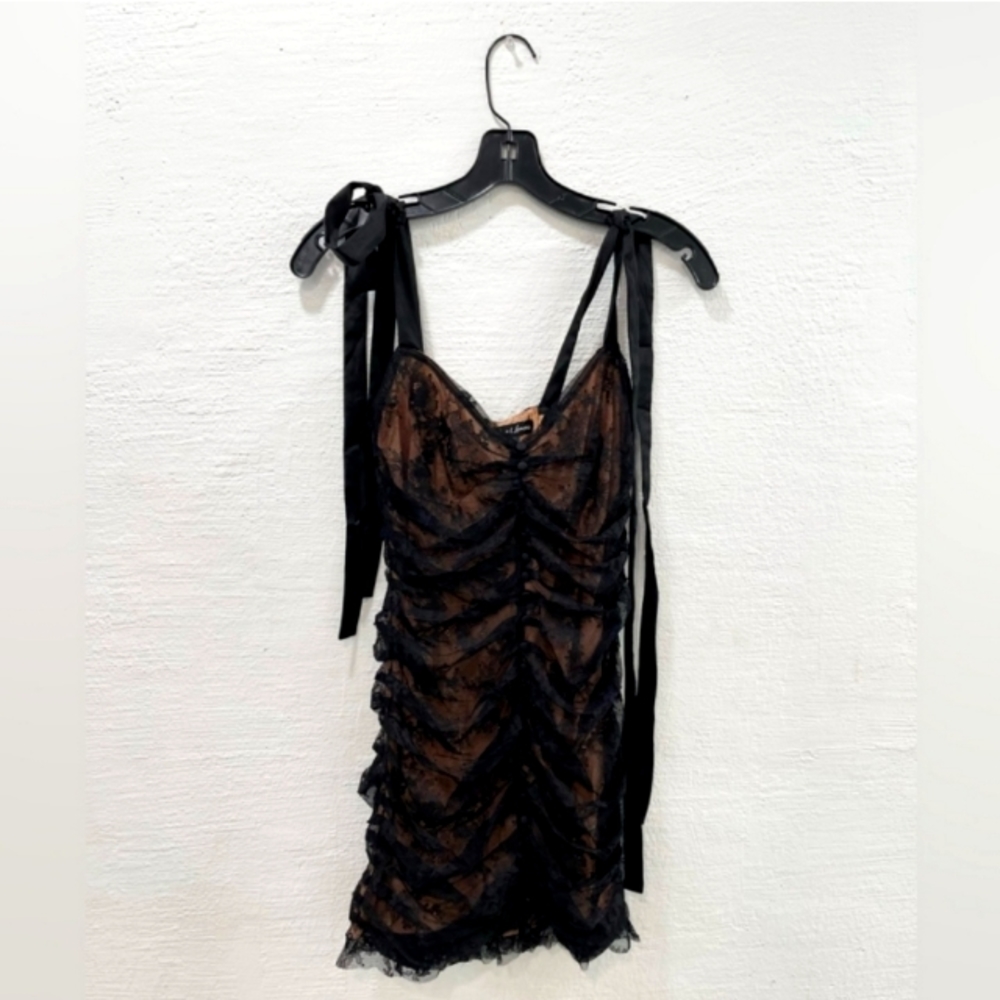 For Love & Lemons Dolly Mini Dress